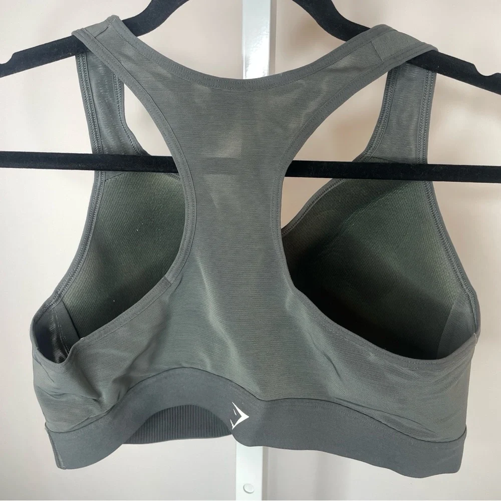 Gymshark | Lightweight High Support Sports Bra Dark Gray Size XL